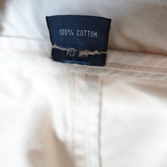 Polo Ralph Lauren Pants 40 x 31 Beige Buckleback Chino Flat Front NEW READ - Picture 7 of 13